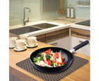 Kitchen Sink Drain Silicon Mat Protector Pad,Silicone Mats Counter Protector, Heat Resistant, Easy to Clean - Grey