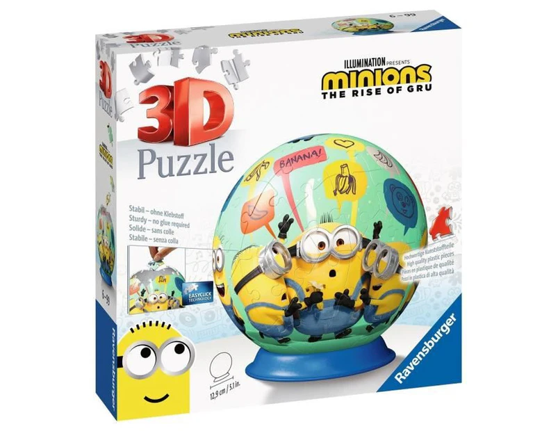 3D Ball Puzzle 72 p - Minions 2 - CATCH