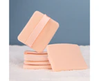 Reusable Makeup Puff Heart-Shaped High Elasticity Large Face Powder Puffs Cotton Strap Sponges for Female Skin Colour