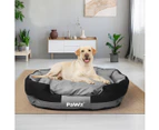 Pawz Waterproof Pet Dog Calming Bed Memory Foam Orthopaedic Removable Washable L