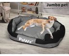 Pawz Waterproof Pet Dog Calming Bed Memory Foam Orthopaedic Removable Washable L