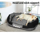 Pawz Waterproof Pet Dog Calming Bed Memory Foam Orthopaedic Removable Washable L