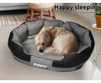 Pawz Waterproof Pet Dog Calming Bed Memory Foam Orthopaedic Removable Washable L