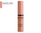 NYX Butter Gloss / Lip Gloss 8mL - Madeleine