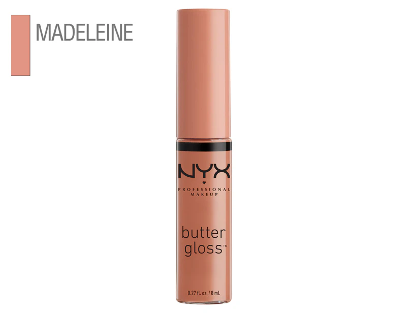 NYX Butter Gloss / Lip Gloss 8mL - Madeleine