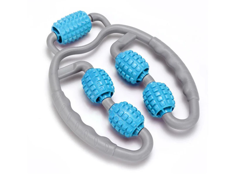 Muscle Roller,  Massager Trigger Point Massager Roller for Muscle Relief, Deep Cellulite Massage Tool for Athletes - Blue