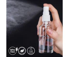 50ml/100ml 3Pcs/Set Spray Bottle Fine Mist Anti-Slip Bottom Reusable Spray Bottle Travel Refillable Container Cosmetic Supplies White