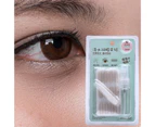 120 Pairs Eyelid Tape Self-Adhesive Lace Design None Woven Fabric Invisible Waterproof Double Eyelid Sticker for Female