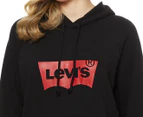 Levi's Women's Graphic Good Sports Hoodie - Black/Red