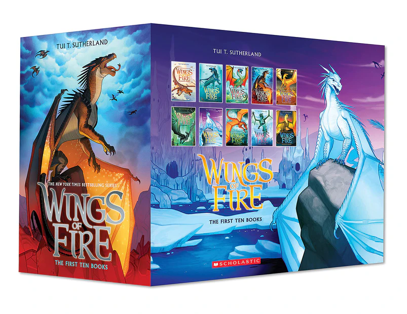 Wings of Fire Books 1-10 Box Set by Tui T. Sutherland