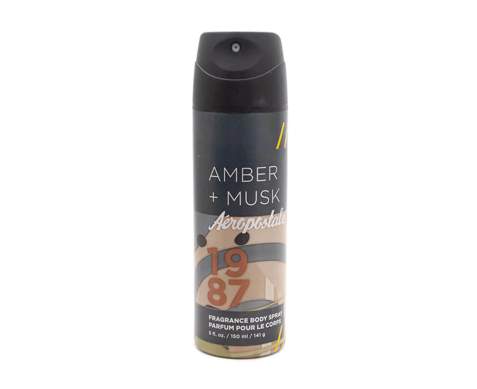 Aeropostale Amber + Musk 1987 Fragrance Body Spray 150ml (M) SP