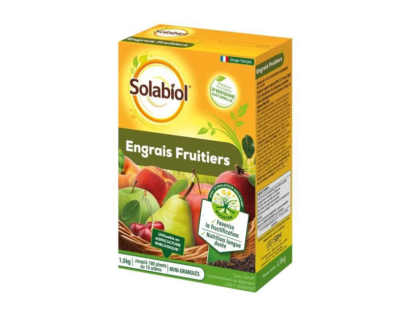 SOLABIOL SOFRUY15 Fruit Fertilizers - 1.5 Kg - CATCH