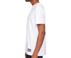 Lonsdale Men's Lounge Short Sleeve Tee / T-Shirt / Tshirt - White