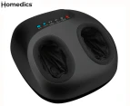 Homedics 3-In-1 Pro Heated Vibration/Shiatsu Foot/Pedi Massager w/Remote 55W BLK