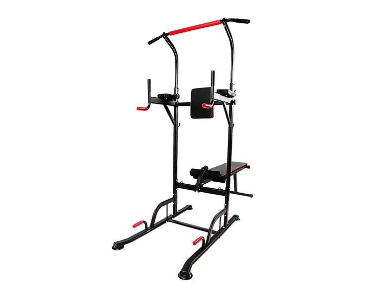 Power Tower Pull Up Weight Bench Dip Multi Station Chin Up Home Gym Equipment