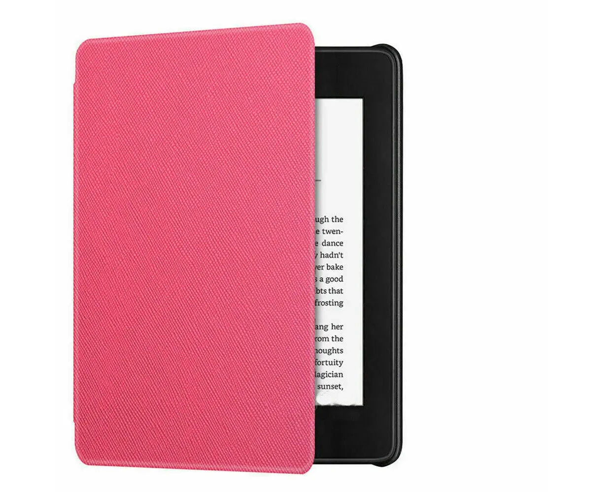 Kindle Flip Leather Case for Amazon KINDLE Paperwhite 11th Generation Folio 6.8 - pink