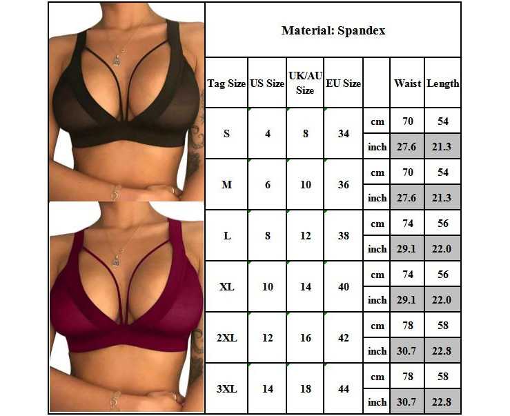 Womens Floral Lace Push Up Bra Sexy Lingerie Ladies G-string Deep
