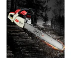 Giantz Chainsaw Petrol 88CC 24" Bar Commercial E-Start Pruning Chain Saw,Giantz Chainsaw Petrol 88CC 24" Bar Commercial E-Start Pruning Chain Saw 6.8HP