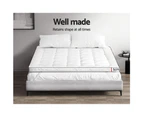 Giselle Bedding Mattress Topper Pillowtop Toppers Mattress Protector Double