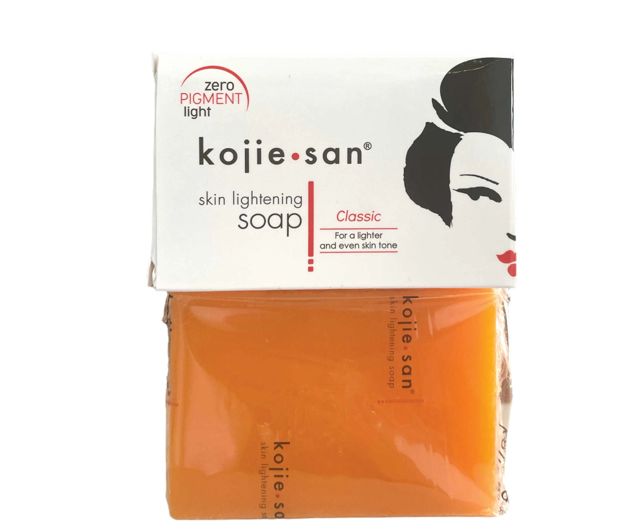 6x Kojie San Soap Bar - 135g Skin Lightening Kojic Acid Natural Original Bars