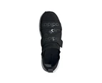 Adidas Womens Black Khoe Adapt X Comfy Running Sport Shoes - Core Black / Grey Six / Purple Tint
