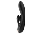 Satisfyer Double Flex Connect App Rabbit Vibrator - Black