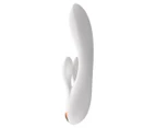 Satisfyer Double Flex Connect App Rabbit Vibrator - White