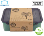 Lock & Lock 1L Eco Short Rectangular Food Container - Assorted