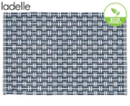 Ladelle 33x45cm Eco Eden Ribbed Placemat - Navy