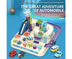 Car Adventure Game Rescue Squad Adventure Rail Model Racing Educational Toy Gift