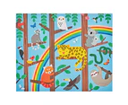 Petit Collage - Two-sided Puzzle - Animal Menagerie