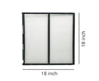 Exo Terra Screen Cover for Glass Terrarium -18 x 18 inch (PT2616)