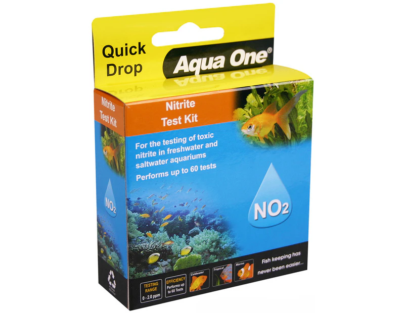 Aqua One Quick Drop Test Kit - Nitrite NO2 (92054)