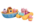 TOMY Toomies Peppa Pig Boat Adventure Set