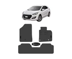 For Hyundai i30 (GD) Hatch 2012-2017 Custom Car Floor Mats Rubber Black