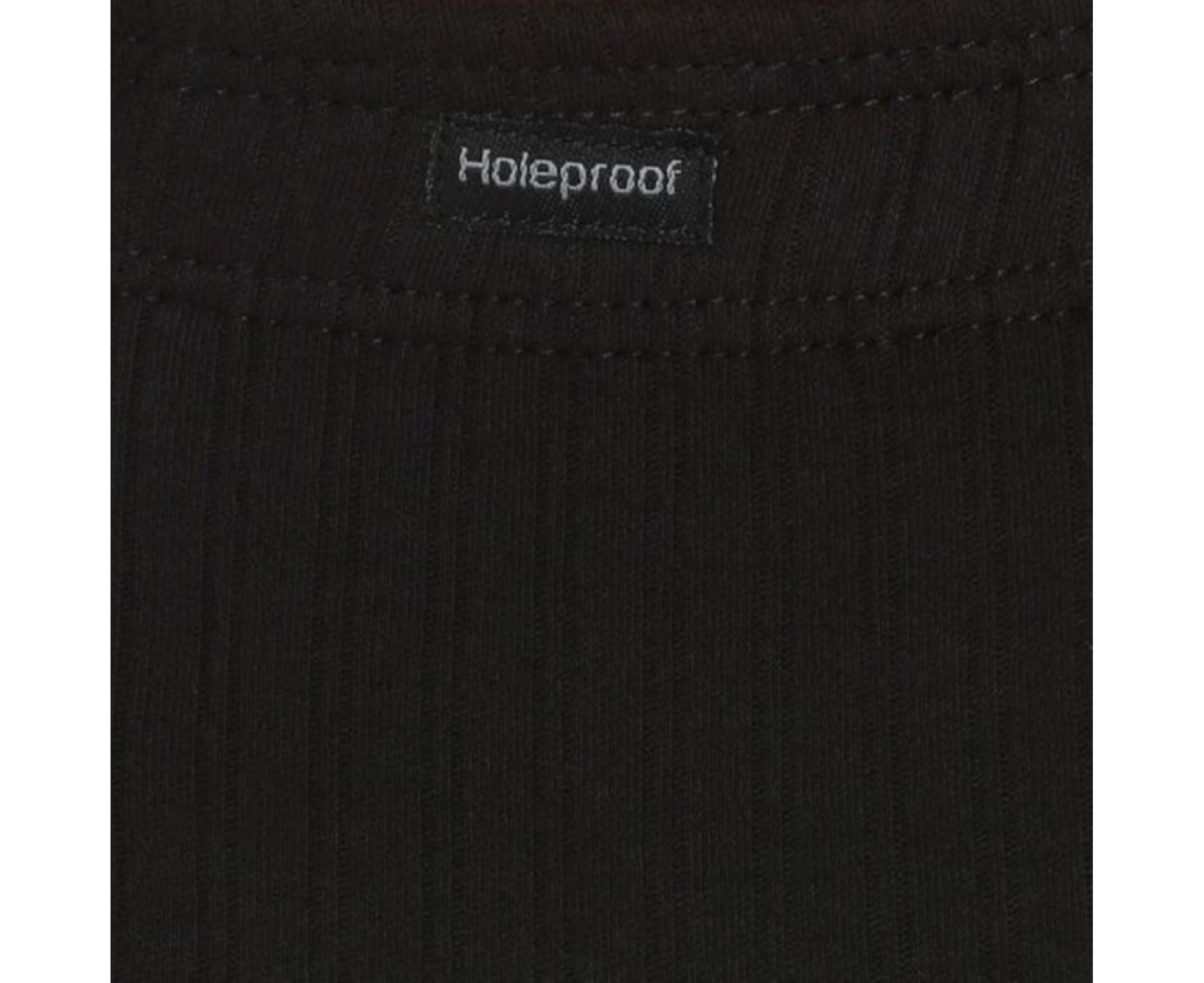 5 Pack Holeproof Cotton Mock Rib Mens Briefs Jocks Underwear Black