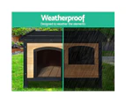 i.Pet Dog Kennel Pet Kennels House Outdoor Extra Large Wooden Cabin Dogs