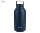 Oasis 1.9L Double Walled Insulated Titan Drink Bottle - Navy