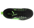 Heelys Boys' Rockit Skate Shoes - Black/Neon Green