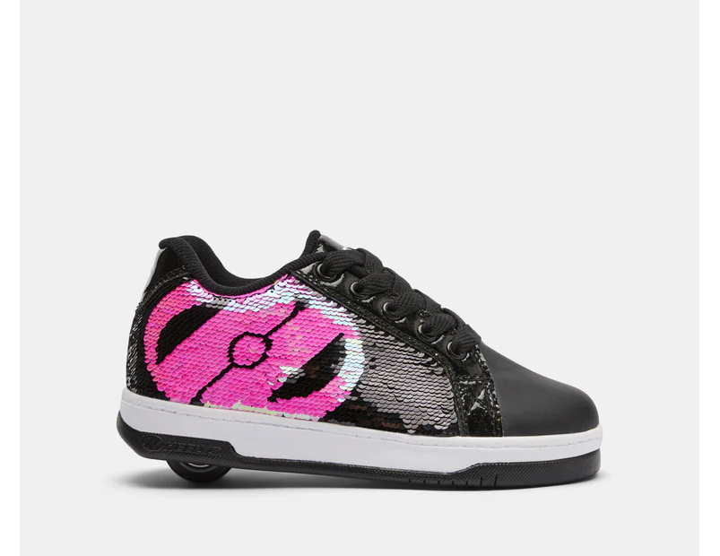 Heelys Girls' Split Skate Shoes - Black/Pink/Multi Reverse