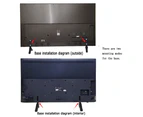 Universal TV Stand Base,LANMI TV Table top Pedestal Mount for sumsung Song TCL LCD LED Plasma TVs