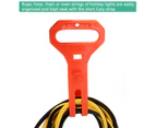 Extension Cord Organizer Holder Cable Tidy Electrical Power Lead Storage Strap