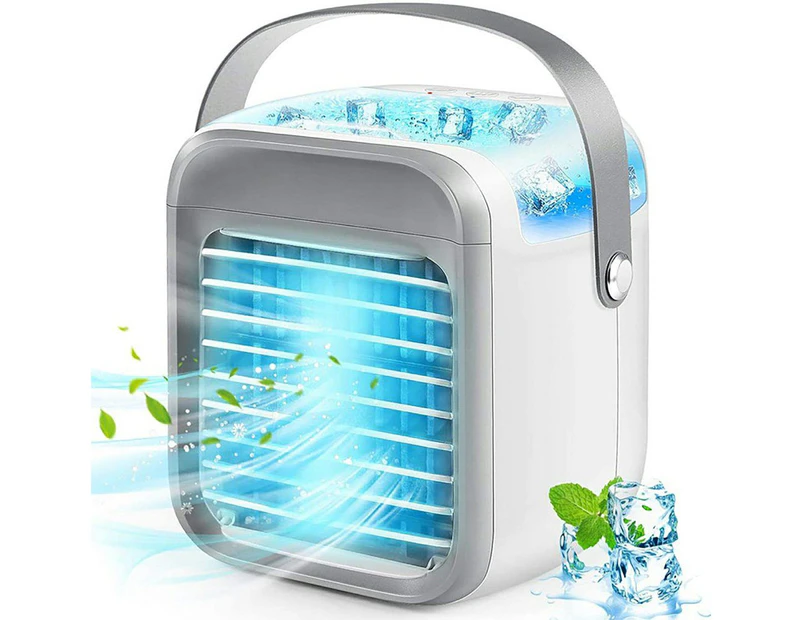 Portable Air Conditioner Rechargeable Evaporative Air Conditioner Fan With 3 Speeds Cooler For Home Office