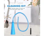 Dryer Vent Cleaner Kit Vacuum Hose Attachment Brush Lint Remover Power Washer and Dryer Vent Vacuum Hose