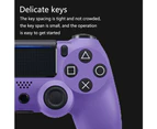 Wireless Game Controller Ps4 Controller Bluetooth Dual Head Head Handle Joystick Mando Game Pad For The Game Console 4 - Electric light purple