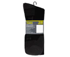 Tradie Men's Acrylic Work Socks 5-Pack - Black