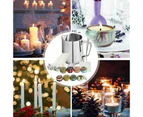 122PCS Candle Making Kit Wick Stick Wax Pouring Pot Candles Craft Tool Set Accessory DIY Gift