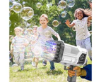 36 HOLE Pink Jumbo Bubble Gun Automatic Bazooka Soap Water Bubble Machine Rocket Launcher Kid Summer Outdoor Party Toy