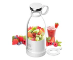 Personal Blender USB Rechargeable with 4 Large Blades for Smoothies and Shakes - Pink