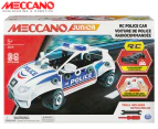 Meccano Junior RC Police Car Construction Set